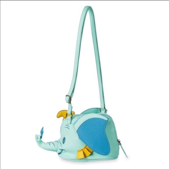 New Disney Parks Dumbo Shaped Crossbody Bag - Picture 5 of 7